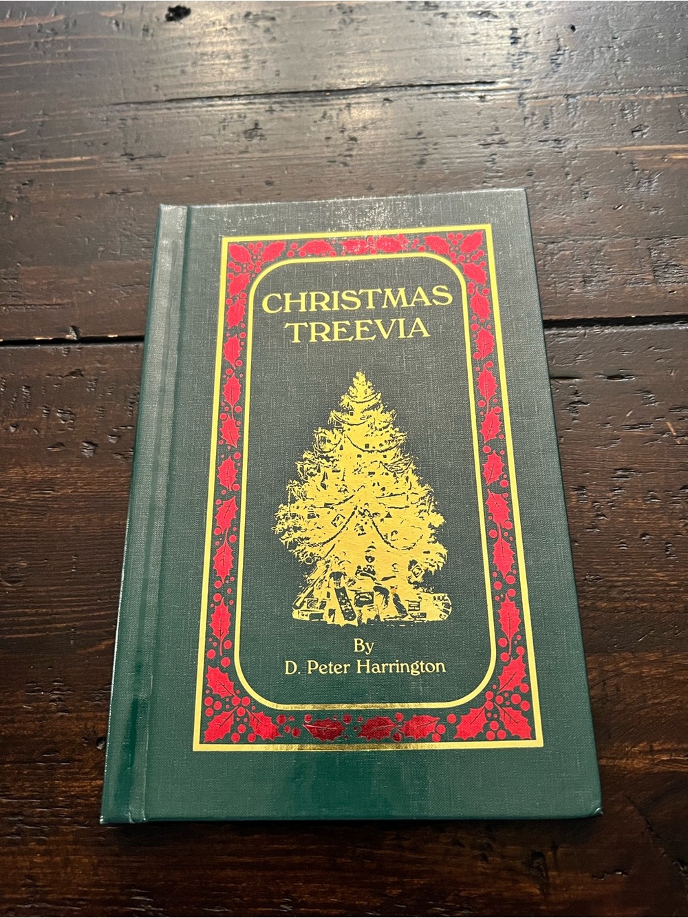 Christmas Treevia Hardcover Book by D. Peter Harrington